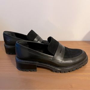 Maguire Sintra Black Combo Loafer, Black Leather/Suede, EU 40/US 9.5